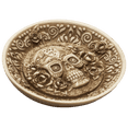 thumbnail image 4 of Pacific Giftware Day of The Dead Sugar Skull face Incense Burner Resin Figurine Dish, 4 of 7