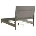 thumbnail image 4 of Coaster Kieran Wood Eastern King Panel Bed with Upholstered LED Headboard Gray, 4 of 10