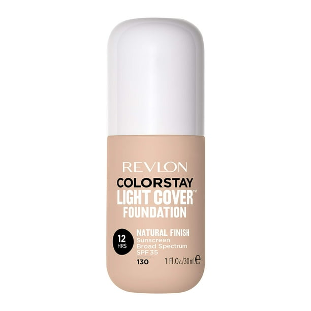 Revlon ColorStay Light Cover Liquid Foundation - Porcelana 130 - Sellado Revlon Model