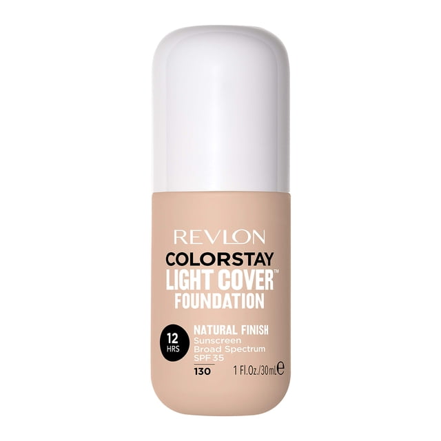 Revlon ColorStay Light Cover Liquid Foundation - Porcelana 130 - Sellado Revlon Model