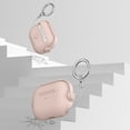 thumbnail image 5 of for Airpods case Clear,Shockproof Case for Airpods Pro 2nd Generation 2022 case,Full Protective Soft TPU Drop Protection Accessories Case with Keychain Charging Case for Women Girls Men,Pink, 5 of 6
