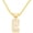 gold E, variant on Gold Initial Letter Necklace for Women Men Iced Out Diamond Crown Letter A-Z Pendant Necklace with 24“ Rope Chain Hip Hop Jewelry