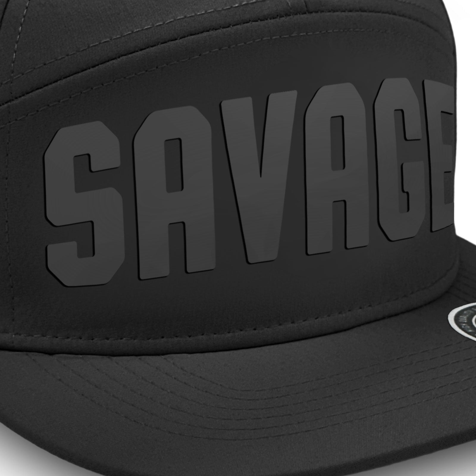 GYMISH Lifestyle Savage Men's Workout Hat with Laser-Vented Design in Various Colors