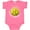 Hot Pink, variant on Inktastic Softball Princess- Tiara Girls Baby Bodysuit