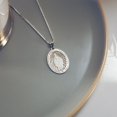 thumbnail image 4 of PicturesOnGold.com Miraculous Medal Oval Pendant Female Adult- 2/3 inch x 3/4 inch - Sterling Silver, 4 of 4