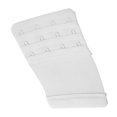 thumbnail image 4 of serony Women Bra Soft Extender Polyester Flexible Bra Extension Strap Hook 5.7cm 3 Row 4 Row Hook White, 4 of 7