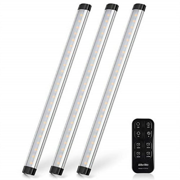 Albrillo LED Kitchen Under Lighting Remote Control. Dimmable