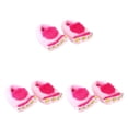 thumbnail image 3 of Minnieouse Pantuflas Hobbits para pies, pantuflas combinadas de Monster Adventure, suaves y cálidas, cómodas de llevar, color rosa, talla única Type1 NO1, 3 of 6
