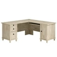 thumbnail image 3 of Sauder Hammond Engineered Wood L-Shaped Desk in Chalk Oak Finish, 3 of 13
