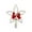 White, variant on JOGZMZ Yellow Star Christmas Tree Topper, 7.1 in, Christmas Tree Decoration for Indoor Office Xmas New Year Holiday Tree Decoration