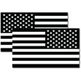 thumbnail image 5 of Black and White American Flag and Reversed BLK/WHT American Flag Magnet Decal, 5 of 8