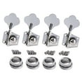 thumbnail image 4 of Toyvian Metal Guitar Tuning Pegs Set with 4 Right-Handed , Screws and for Acoustic and Electric Guitars, 4 of 8