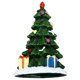 thumbnail image 2 of Adorno navideño para pecera, exquisita y hermosa resina, decoración artesanal para acuario, árbol de Navidad para el hogar, 2 of 5