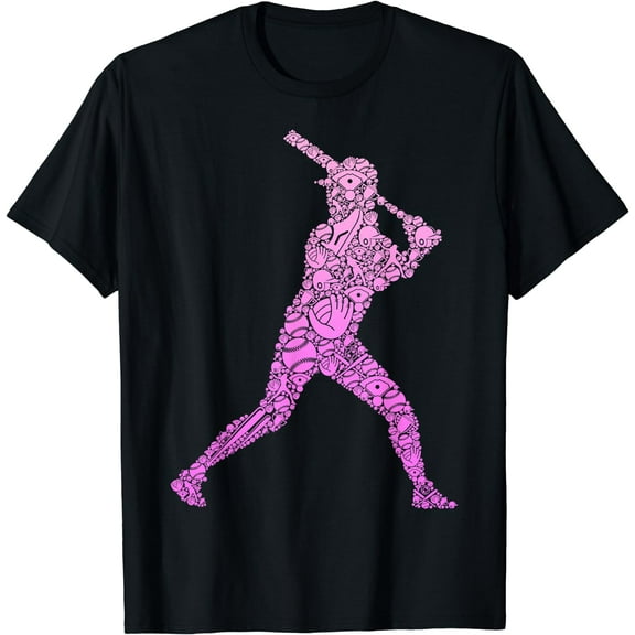 Softball Girl Women Girls T-Shirt