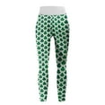 thumbnail image 4 of Bjutir Leggings For Women St. Patrick'S Day Tights Women'S Paddy Stripes Good Luck Green Pants Print Leggings Skinny Pants For Yoga Running Pilates Gym, 4 of 9
