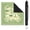 green166, variant on Mahjong Mat with Rules Non-Slip Noise-Reduction Teal, Mah Jong Mat with Carry Bag for Tiles Poker Board Games (Avocado Green)