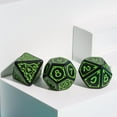 thumbnail image 4 of cusdie 7-Die Acrylic DND Dice, Druid Polyhedral Dice Set for Role Playing Game Dungeons and Dragons D&D Dice MTG Pathfinder, 4 of 5