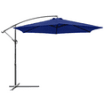 thumbnail image 7 of Lacoo 10-Foot Offset Hanging Polyester Market Outdoor Patio Umbrella with Steel Frame and Easy Tilt, Dark Blue, 7 of 7