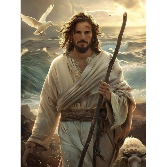 Jigsaw Puzzles for Adults 500 Pieces Jesus Christmas Ideal Gift and Home Decor Challenging Puzzle Experience