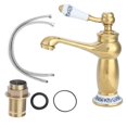 thumbnail image 2 of Hot And Cold Faucet, Water Faucet Prevent Water Leakage  For Family Bathroom, 2 of 8