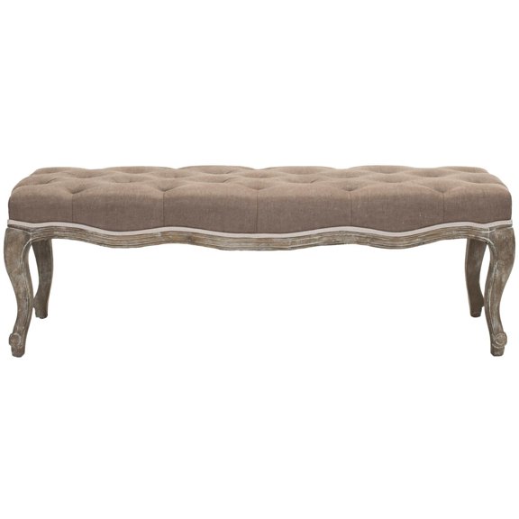 SAFAVIEH Ramsey Bench Warm Brown