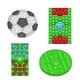 thumbnail image 2 of Push Bubble Toy Football Stress Reliever Toy Juguete Sensorial De Silicona Para Niños Adultos sonducket FN007644-01, 2 of 6