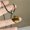 Amber, variant on Men Women Natural Stone Pentagram Star Pendant Necklace Collarbone Chain Jewelry-Grey