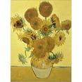 thumbnail image 2 of Vase of Fifteen Sunflowers, c1888, Botanical Seasons Stretched Canvas Wall Art by Vincent van Gogh Sold by Art.Com, 2 of 5