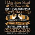 thumbnail image 2 of CafePress - Don't Mess With My Guinea Pig Sh Maternity T Shirt - Maternity Dark T-Shirt, 2 of 3