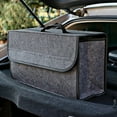 thumbnail image 3 of Large Anti Slip Compartment Boot Storage Organizer Tool Car Storage Bag Car Trunk Organizer Soft Felt Storage Box Accessories, 3 of 7
