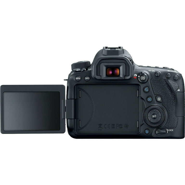 Commander rich Nevertheless Canon EOS 6D Mark II DSLR Camera (Body Only) - Walmart.com
