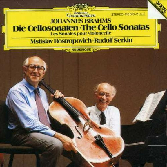 Mstislav Rostropovich - Cello Sonatas 1 & 2 - Classical - CD