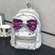 thumbnail image 2 of Shining Sequins Bowknot Mujeres Mochila Niñas Fiesta Pequeña Mochila/Plata-205024.04 Tmvgtek Para estrenar, 2 of 6