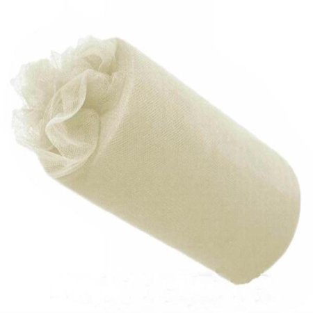 BalsaCircle 15 inch x 100 yards Ivory Tulle Bolt - Wedding Party Event Crafts Sewing Draping Cheap Decorations Accessories (Best Fabric For Event Draping)