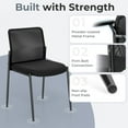 thumbnail image 6 of Costway Office Guest Chair Set of 4 with Breathable Mesh Back Padded Seat for Waiting Room, 6 of 7