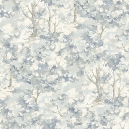 Chesapeake Thicket Blue Forest Wallpaper