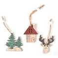 thumbnail image 1 of Bearachild 3 piezas de adornos para árboles de Navidad interesantes colgantes de vacaciones para el hogar DIY colgante de Navidad accesorio de Kits de decoración para fiestas, 1 of 5