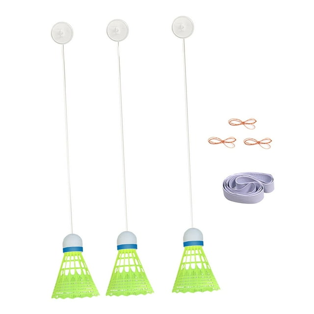 Shengyu Single Player Badminton Practice Trainer Indoor Adjustable Height Home Sports Training Device Badminton Trainer with hole hook