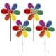thumbnail image 1 of 4Pcs Pinwheels for Garden,Colorful Flower Rainbow Garden Windmill,Wind Lawn Pinwheels Garden Windmi, 1 of 5