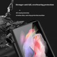 thumbnail image 3 of Carbon Fiber Case Compatible With Samsung Galaxy Z Fold 4, Hard Pc All-inclusive Protective Cover With Kickstand, 3 of 4