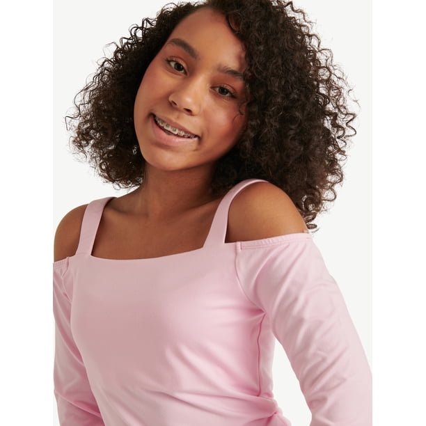 Justice Girl's Off the Shoulder Top, Sizes XS - XLP - Walmart