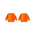 thumbnail image 2 of RUINIXCW Toddler Baby Boy Girl Crewneck Fleece Sweatshirt Nebworn Infant Baby Girl Boy Spring Fall Winter Warm Clothes Long Sleeve Solid Basic Pullover Sweater Shirts Tops, 2 of 9