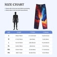 thumbnail image 4 of Hirioo Wolf for Men's PJ Pajama Pants Sleep Pants Men's Home Trousers with Pockets,S-3XL-Medium, 4 of 6