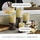 thumbnail image 5 of Velas LED parpadeantes sin llama que funcionan con pilas Luminara Ivory, paquete de 4, 5 of 7