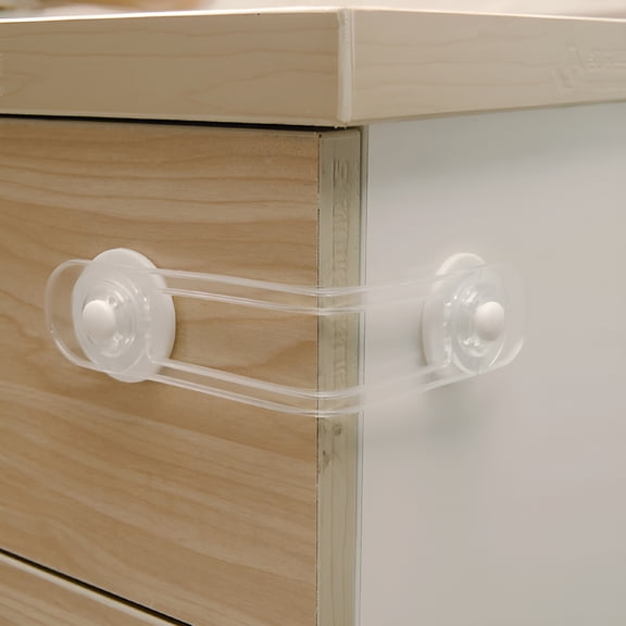 LAMIRO 12 Pcs Child Safety Lock Locks Baby Proofing Latches Drawer