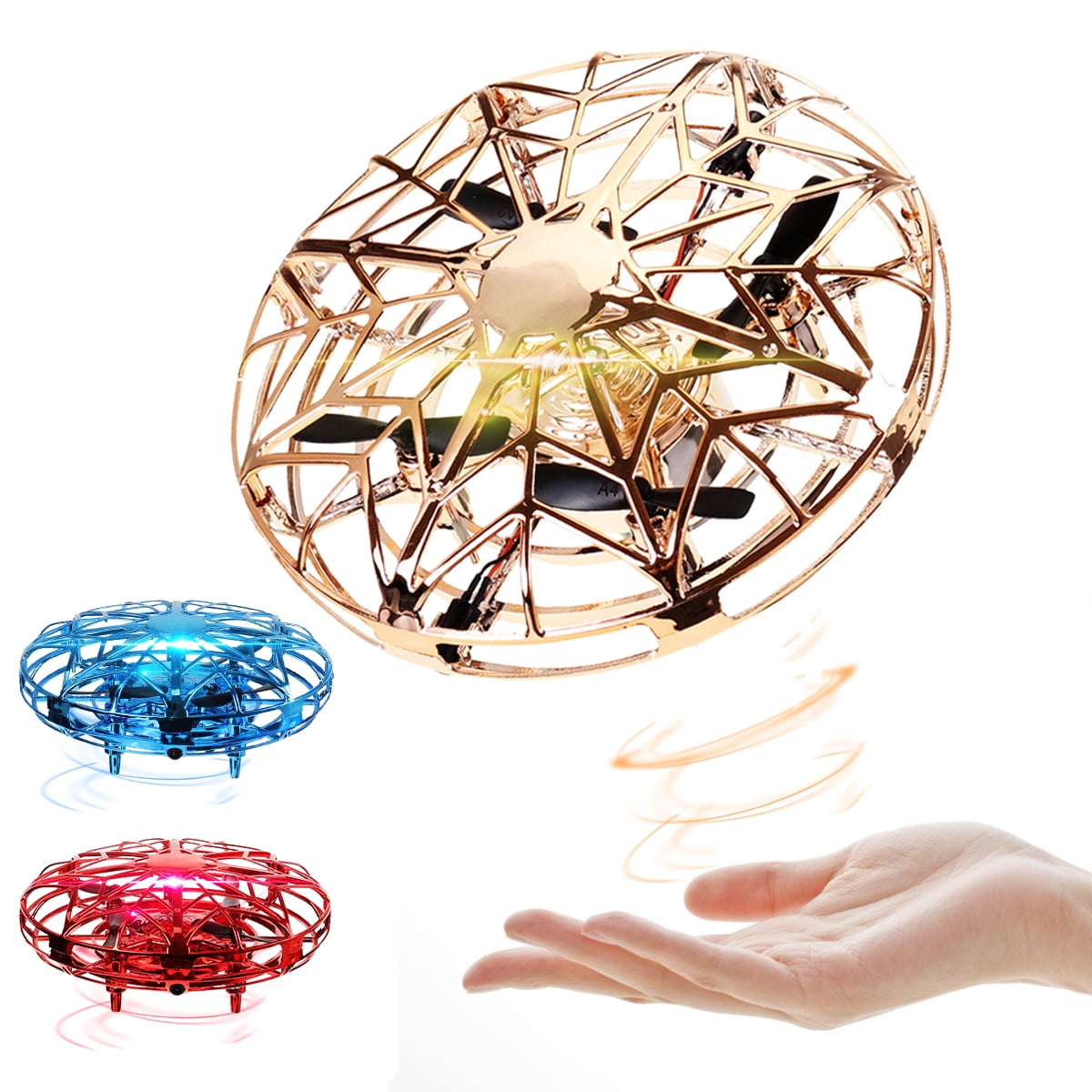 360° Rotating Flying Drones Hand Operated Drone Mini Drone Hand
