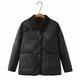 thumbnail image 1 of Parkas de manga larga para mujer, chaquetas acolchadas cálidas para mujer, chaqueta acolchada lisa de manga larga con estampado floral, abrigos con bolsillos, blusa para mujer, 1 of 8