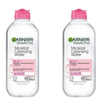 Garnier Skin Active Micellar Cleansing Water All-in-1  200 ml / 6.8 fl oz 2 Pack