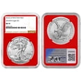 thumbnail image 3 of 2024 (W) $1 American Silver Eagle NGC MS70 Brown Label Red Core, 3 of 3