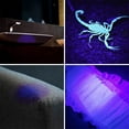 thumbnail image 3 of LED Flashlight Black Light, Currency Verification Portable Handheld Flashlight Black Lamp  For Dog Urine, 3 of 8